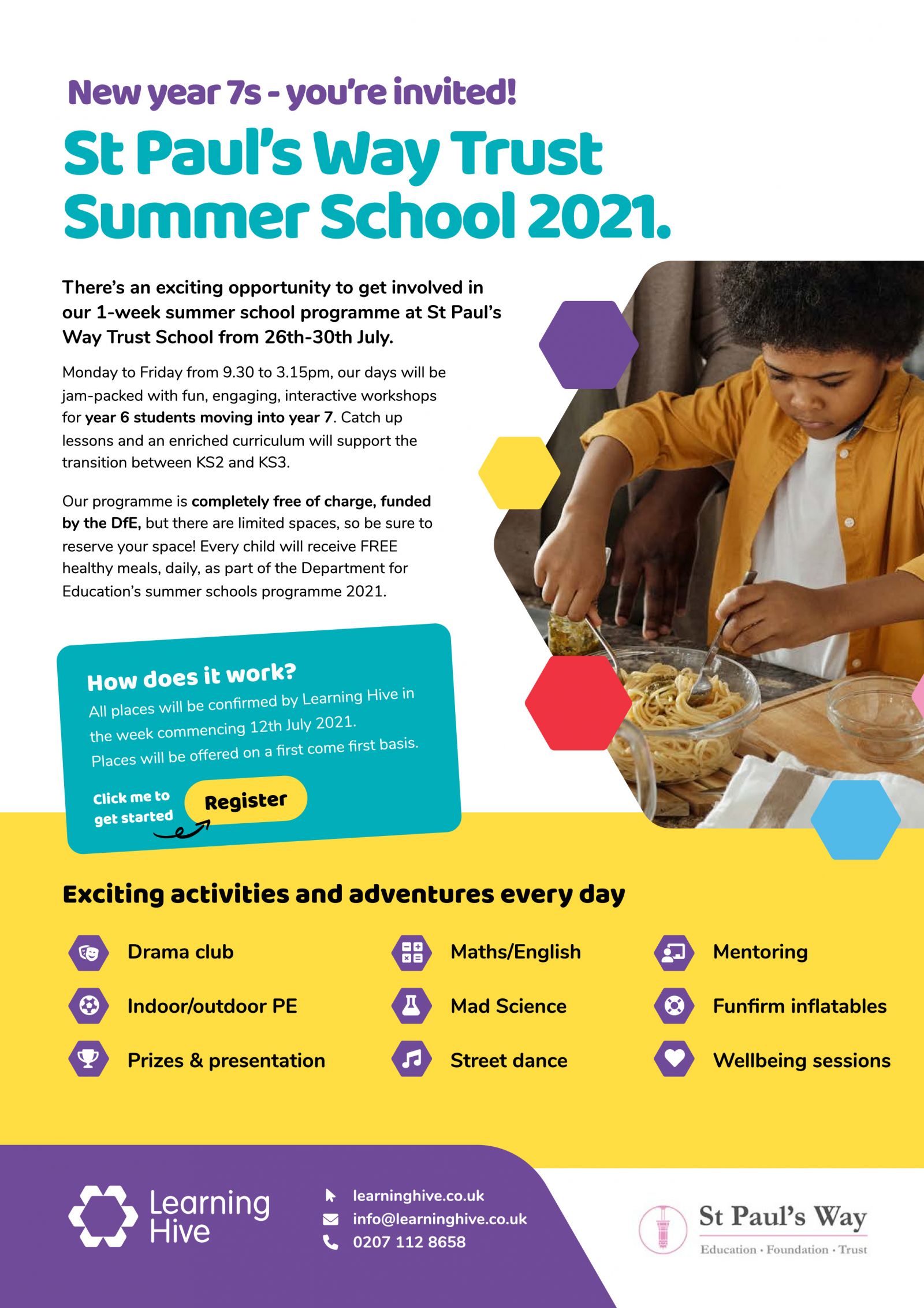 Transition from Primary to Secondary School - St Paul's Way Trust School