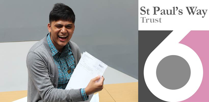 St Paul's Way Trust VI Form students celebrate outstanding A Level ...