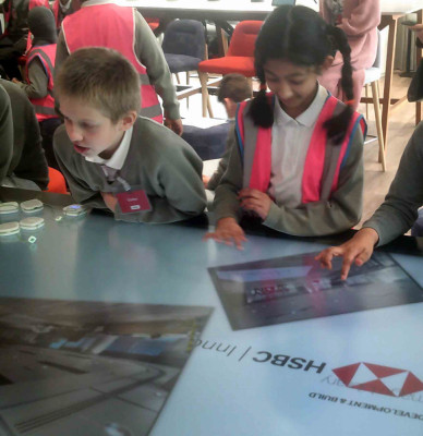Learning Coding with our partner HSBC - St Paul's Way